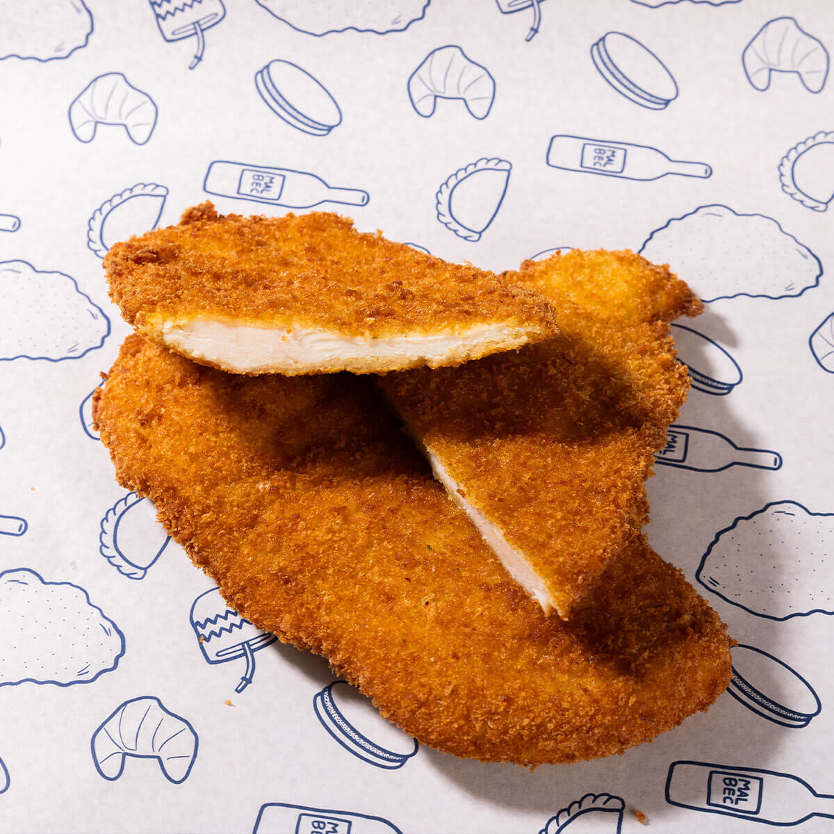 Milanesas de Pollo Artesanales - Textura Panko Crujiente